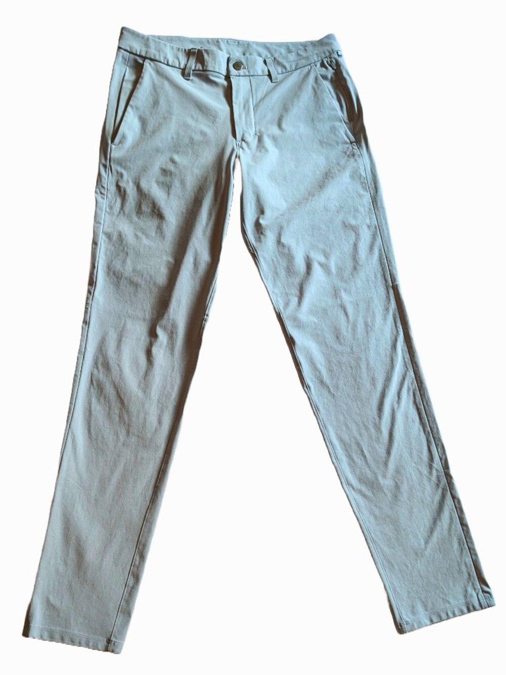 Lululemon Men's ABC slim-fit trouser warpstreme light blue VGUC size 32